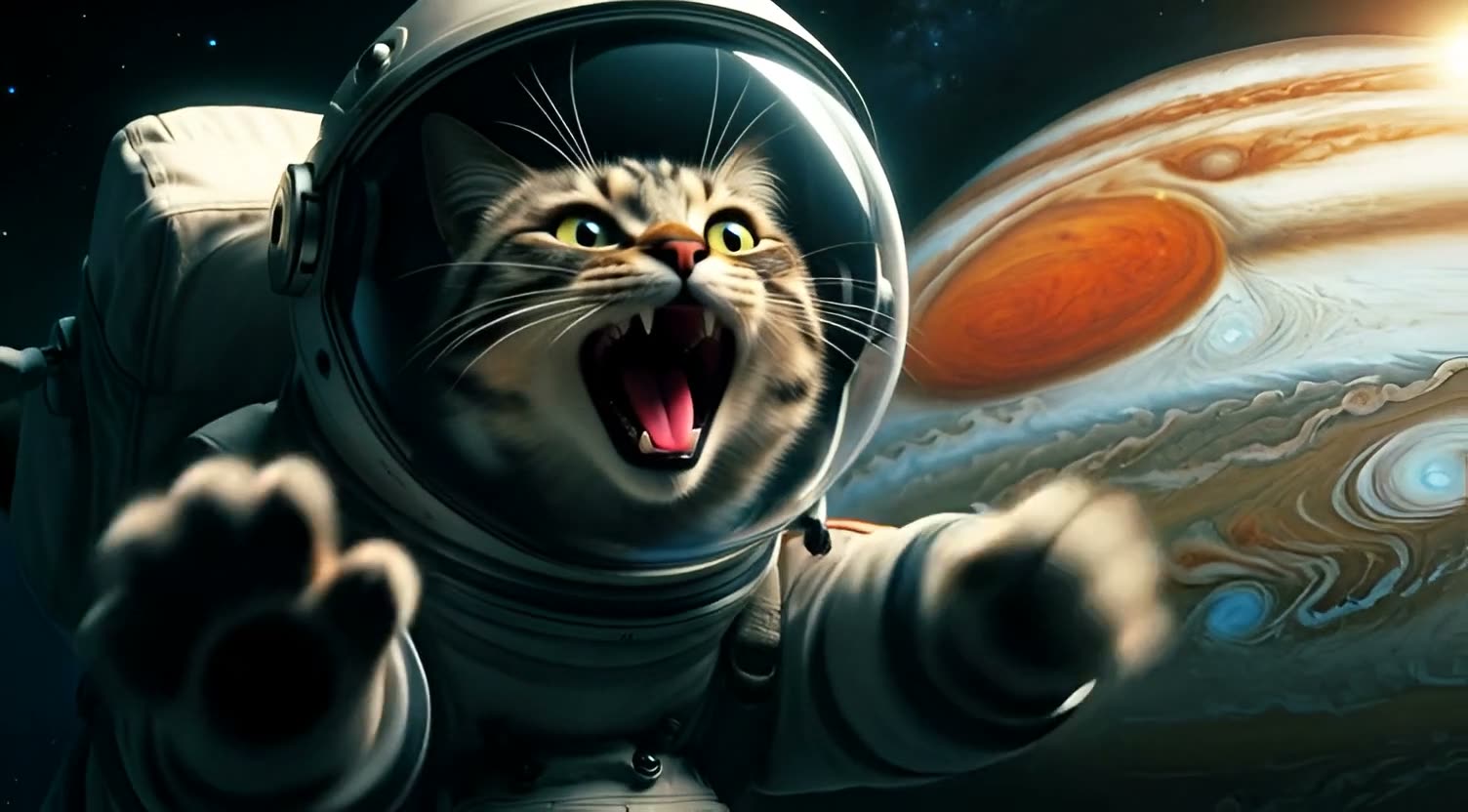 Astronaut Cat